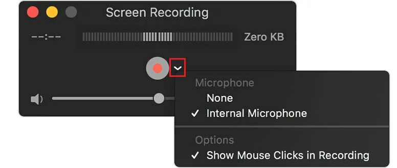Image: Video record your Mac screen with QuickTime Player and its many options